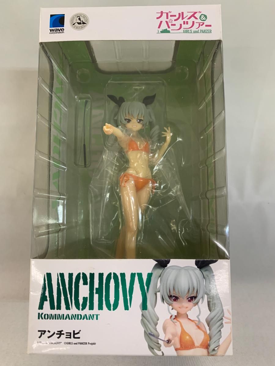 新作入荷，品質保証 【未開封】BEACH QUEENS ガールズu0026パンツァー アンチョビ 1/10スケール PVC製 塗装済み 完成品 フィギュア その他
