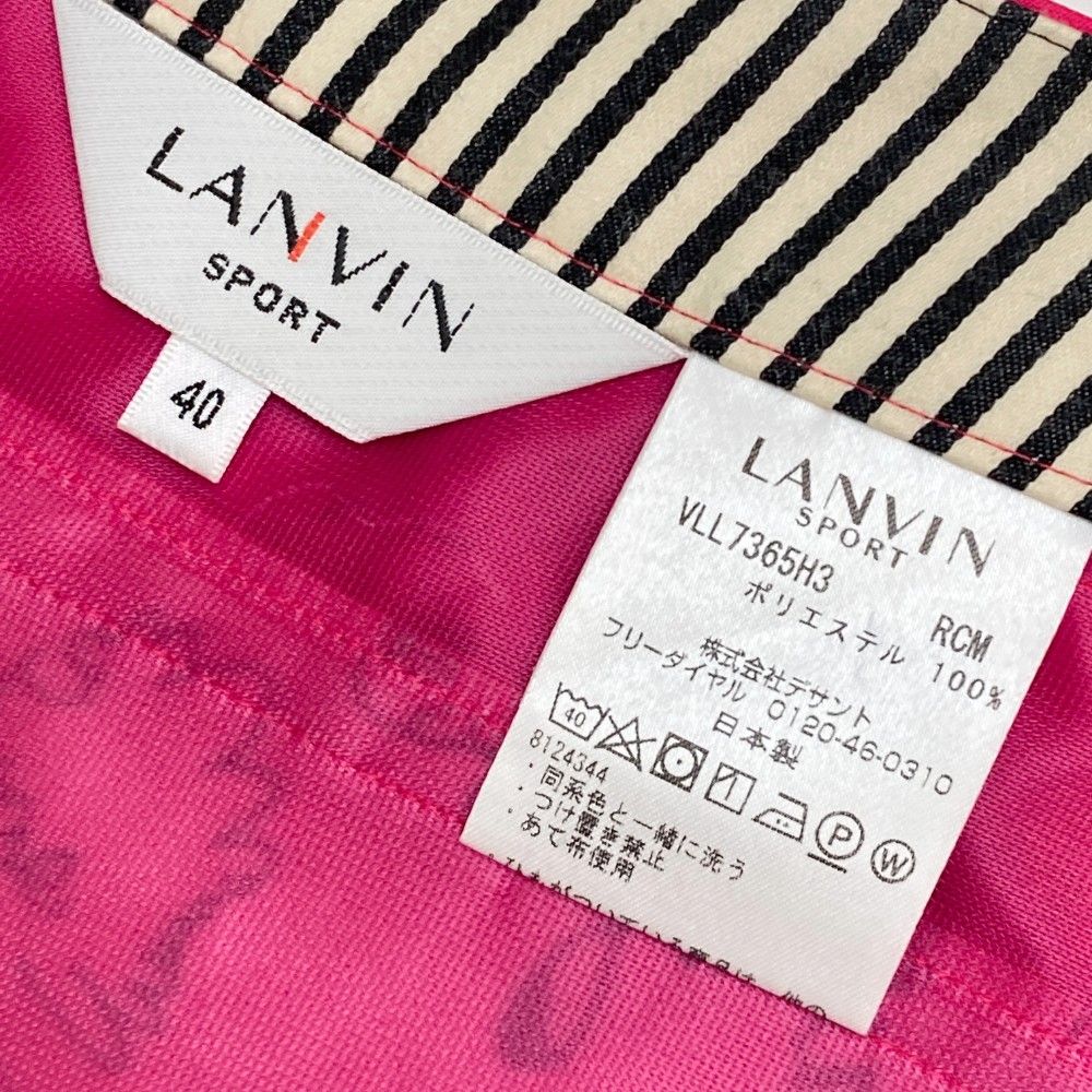 サイズ：40 LANVIN SPORT ランバン スポール スカート 総柄