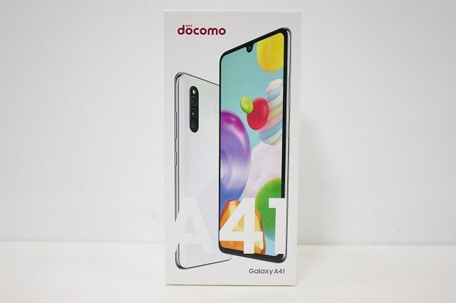 Galaxy A 美品 A41 SC-41A ホワイト docomo SIMフリー 白ロム Galaxy A 美品 A41 SC-41A ホワイト docomo SIMフリー 白ロム