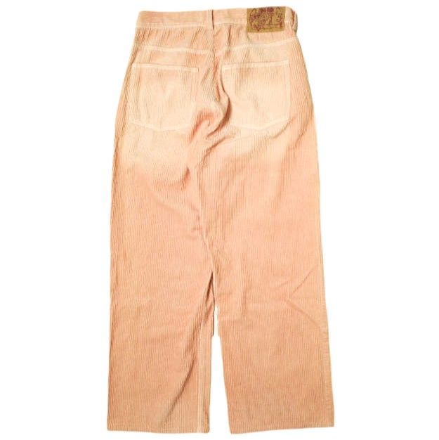 マリアーノ 23 AW イタリア製 OLD JEANS コーデュロイワイドレッグパンツ M Dusty Pink 定価85 800円 ボトムス g 22712