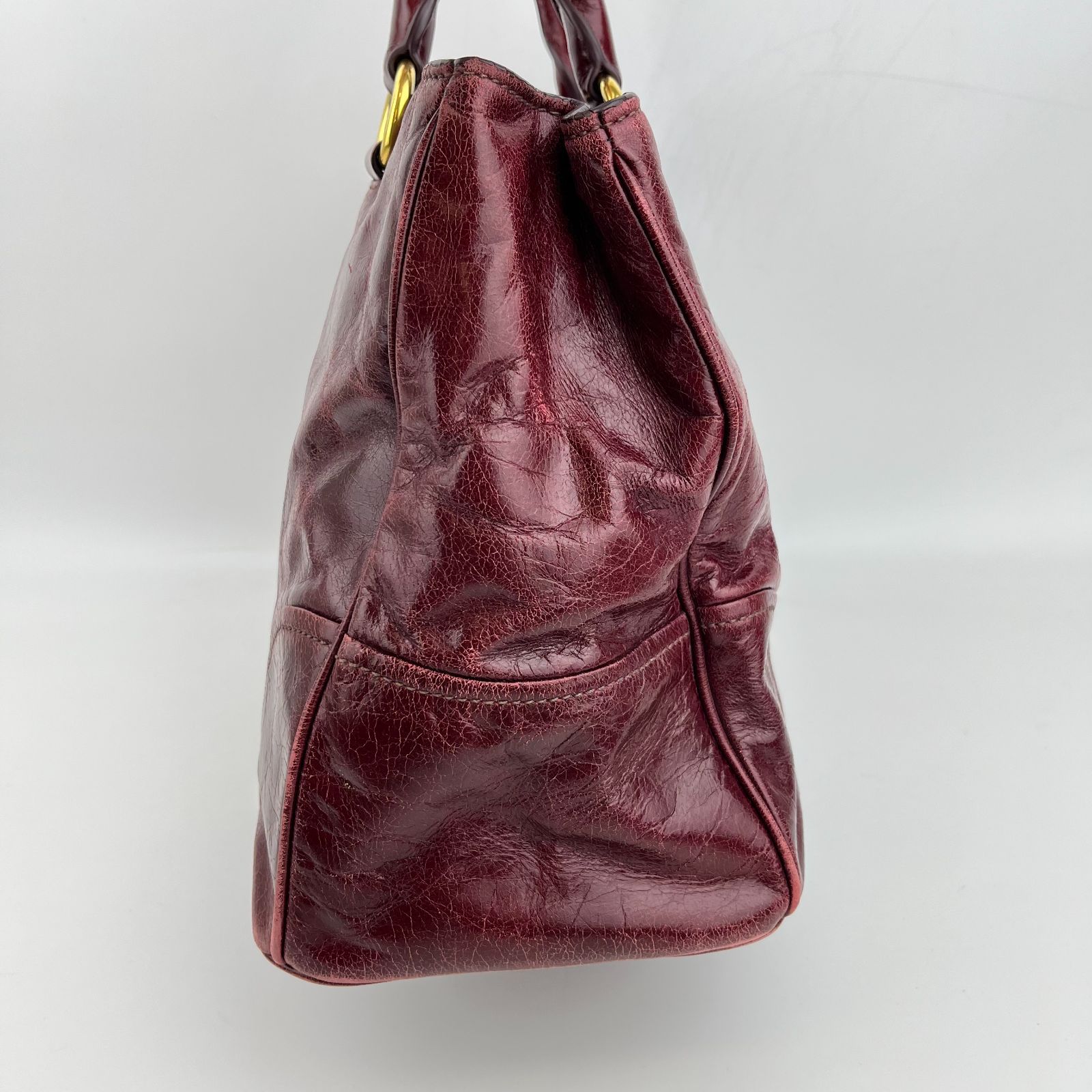 中古】 中美品 ミュウミュウ miumiu ショルダーバッグ トートバッグ 