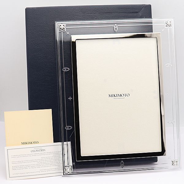 良品 箱付 ミキモト フォトフレーム スケルトン NKG - メルカリ