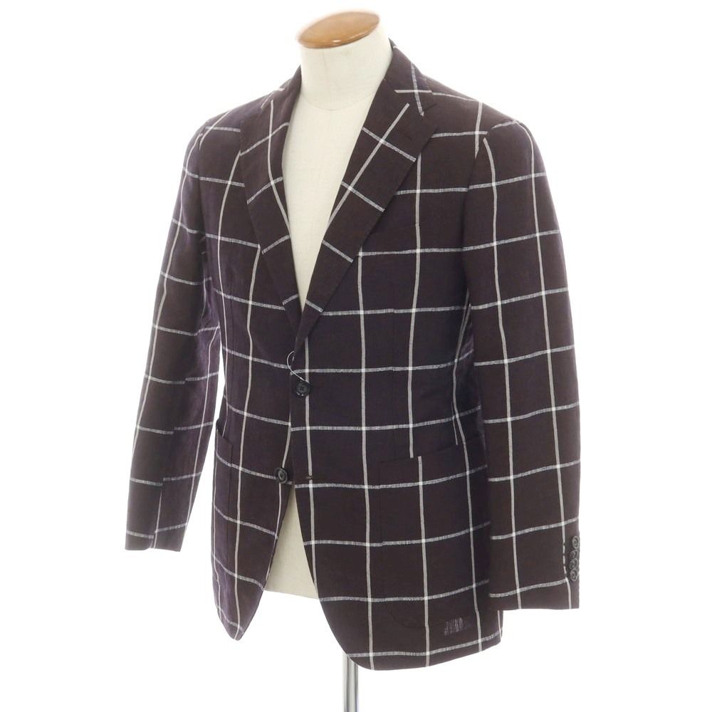 タリアトーレ タリアトーレ グレンチェック テーラードジャケット ジレ