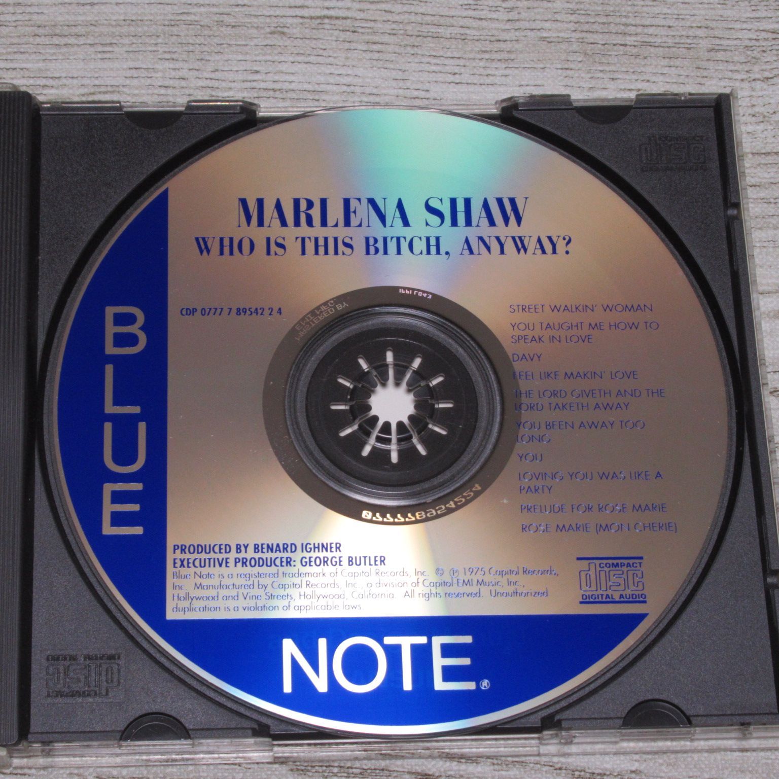 CD MARLENA SHAW WHO IS THIS BITCH ANYWAY マリーナ・ショウ JAZZ 