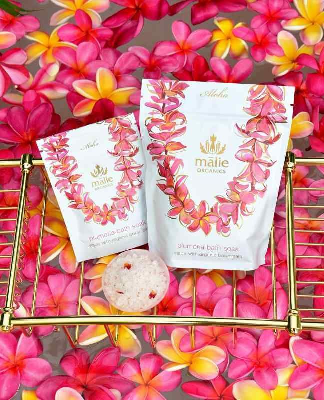 マリエオーガニクス♡ハンドソープ ＆バスソルトセット♡PLUMERIAプルメリア ハンドソープ Plumeria – Malie Organics