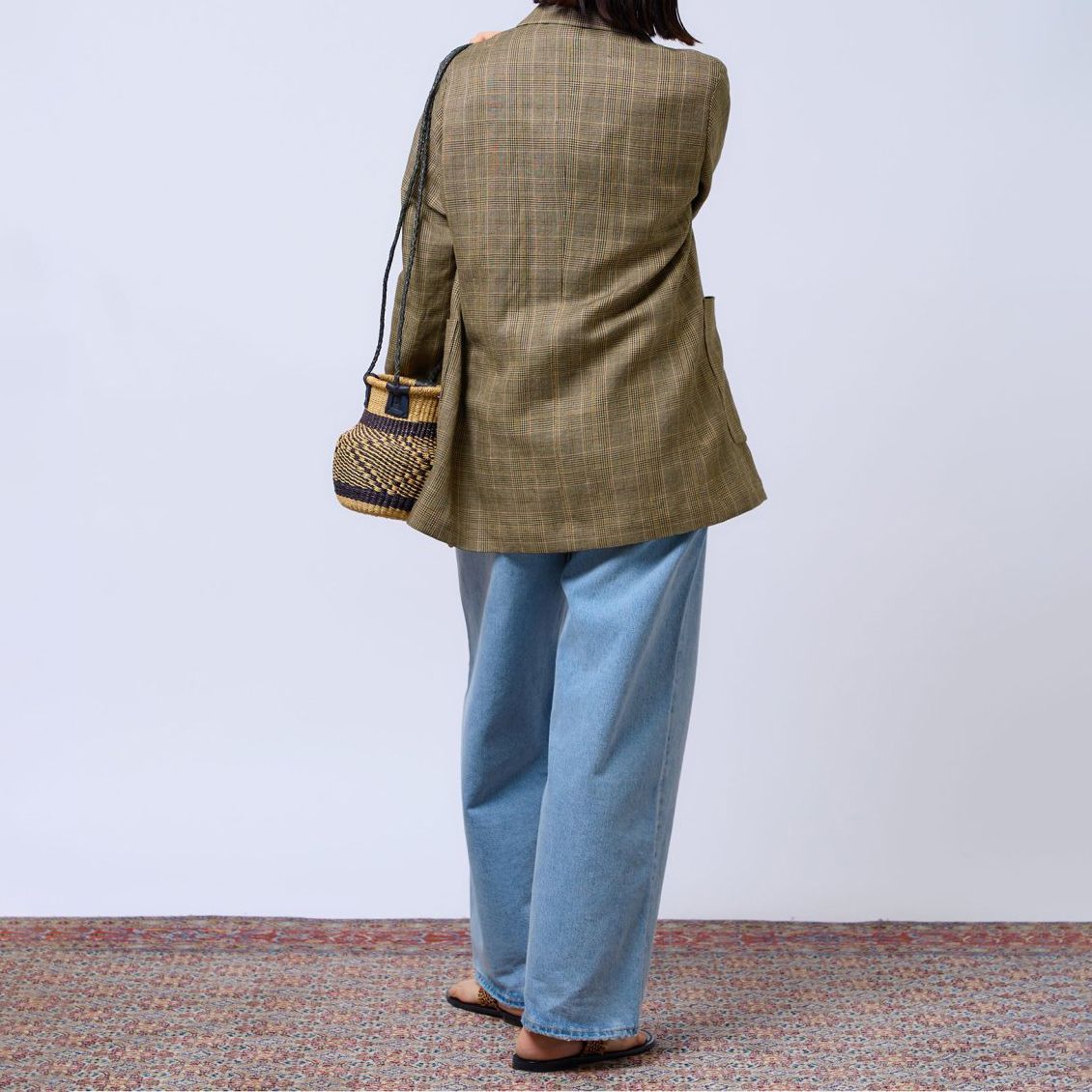 IENA LA BOUCLE (イエナラブークル) リネンレーヨングレン