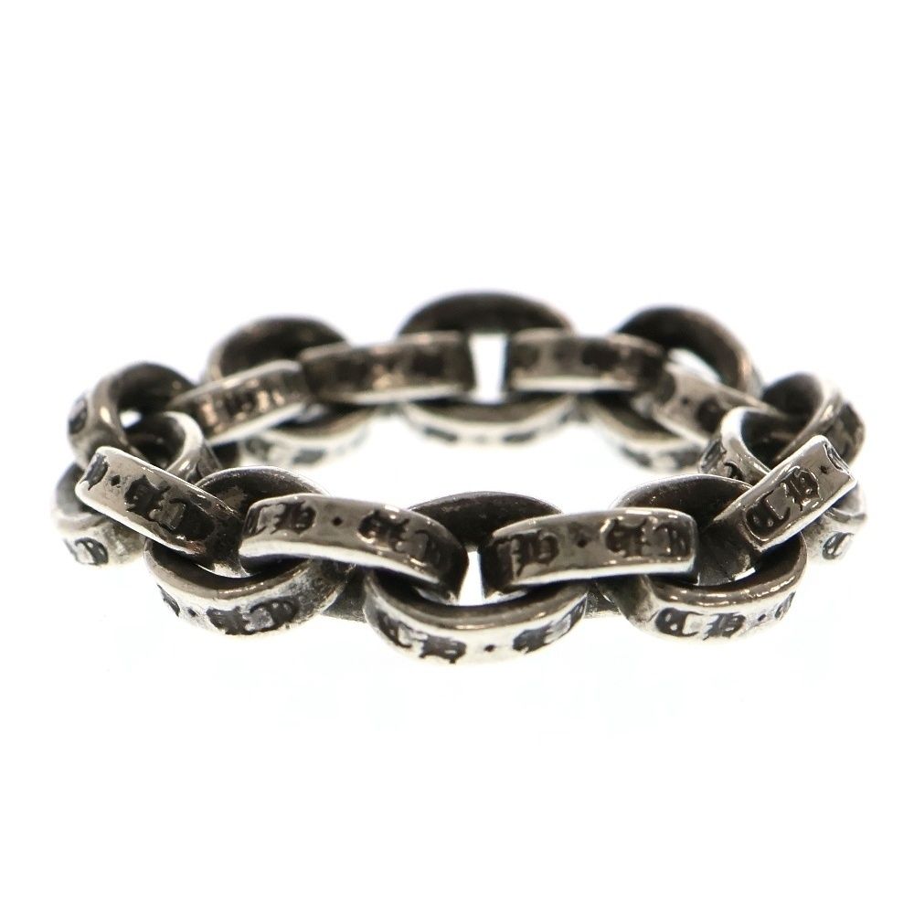 CHROME HEARTS クロムハーツ PAPER CHAIN RING ペーパーチェーン シルバーリング シルバー