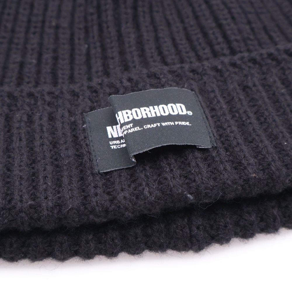 NEIGHBORHOOD (ネイバーフッド) 24AW JP BEANIE ロゴパッチ付き