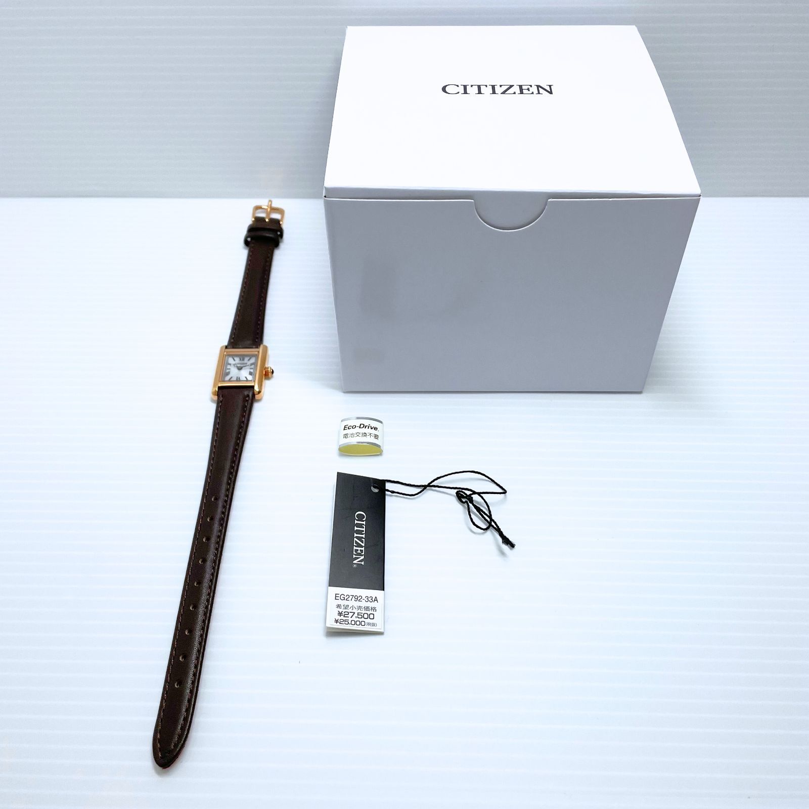 CITIZEN Kii シチズンキー　腕時計 新品】シチズン キー CITIZEN kii: ソーラー腕時計 EG2792-33A