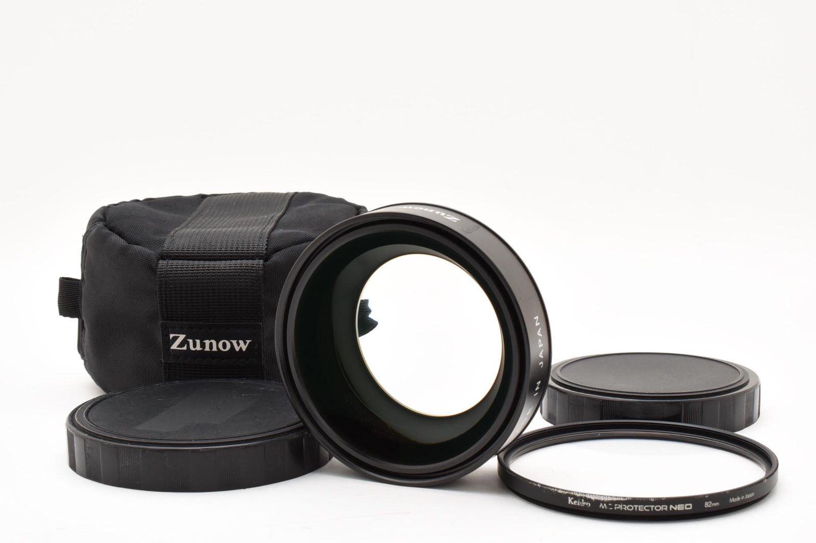 品 ZUNOW WCX-80 Compact Wide Conversion Lens ズノー コンパクト ワイドコンバージョンレンズ ポーチ付 ＃2726