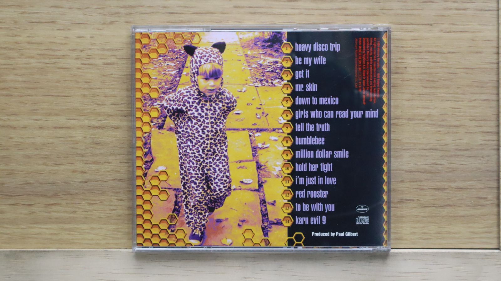 ポール・ギルバート ビー・ハイブ・ライヴ 1999 国内盤CD☆ポール・ギルバート/Paul Gilbert□ LIVE 1999 【PHCR90