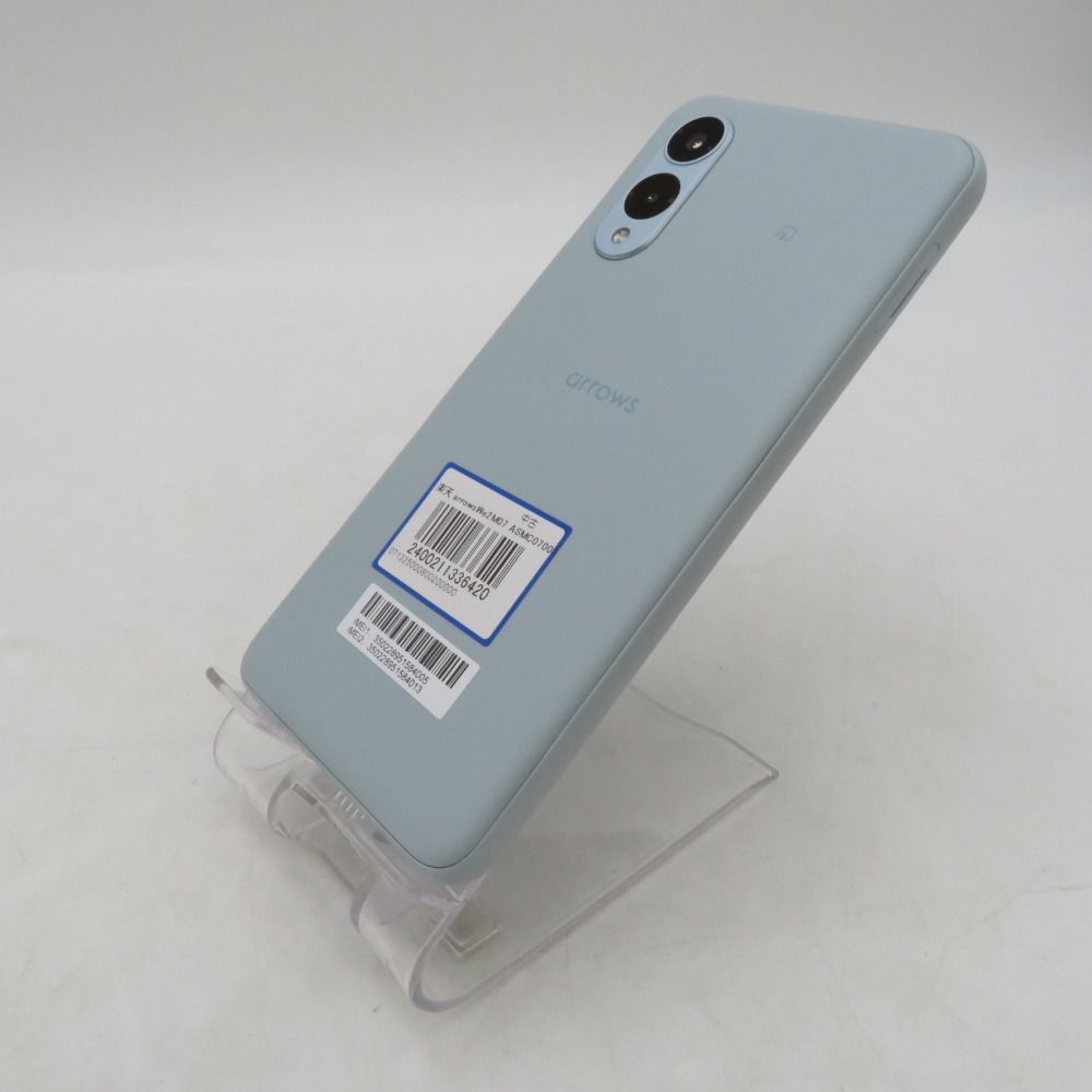 美品】arrows We2 ケース付 充電33回 電池良好 値引き arrows We2 F- 52