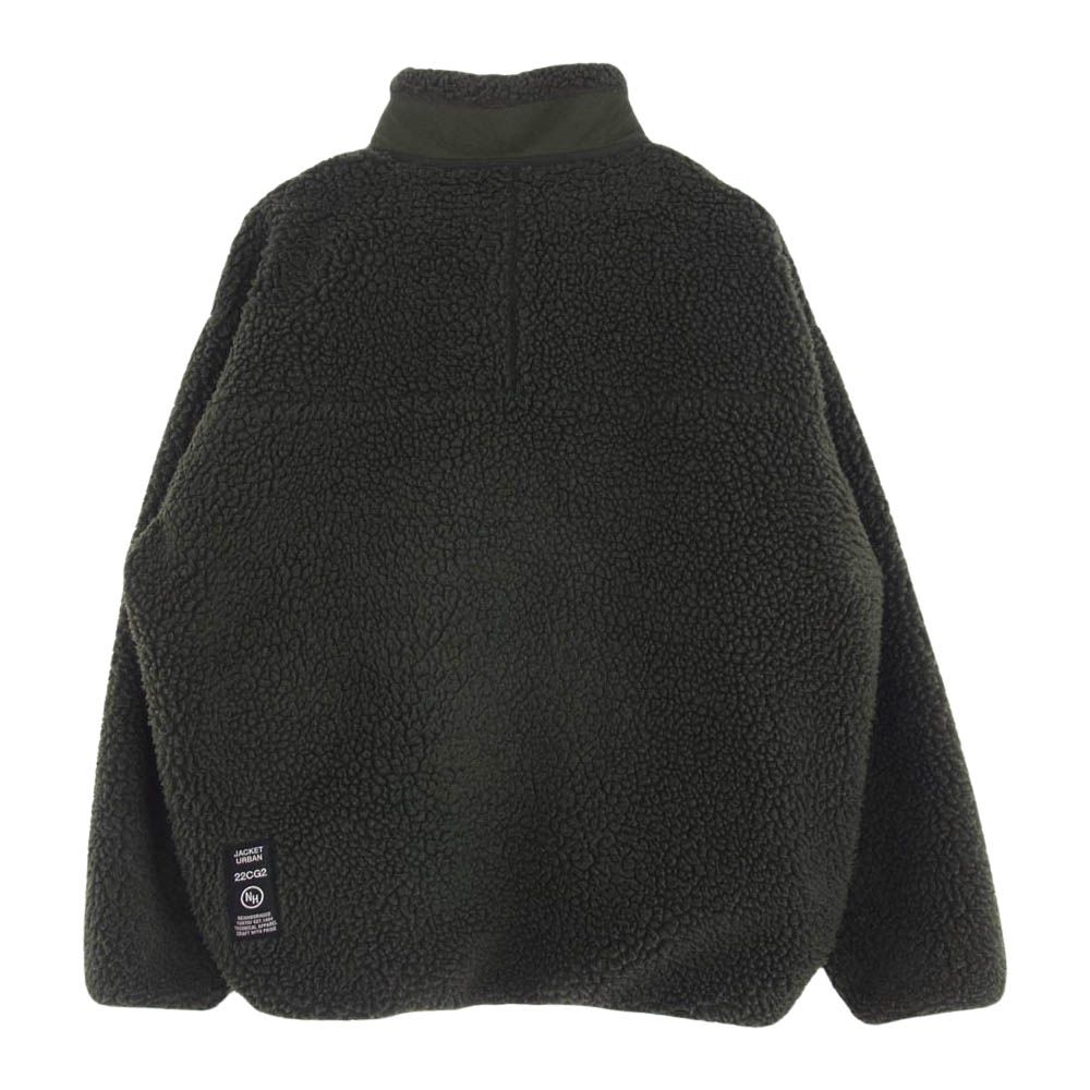 NEIGHBORHOOD ネイバーフッド 22AW 222SZNH-JKM06 BOA FLEECE JACKET ボア フリース ジャケット カーキ系 M【中古】 NEIGHBORHOOD ネイバーフッド 22AW 222SZNH-JKM06 BOA FLEECE JACKET