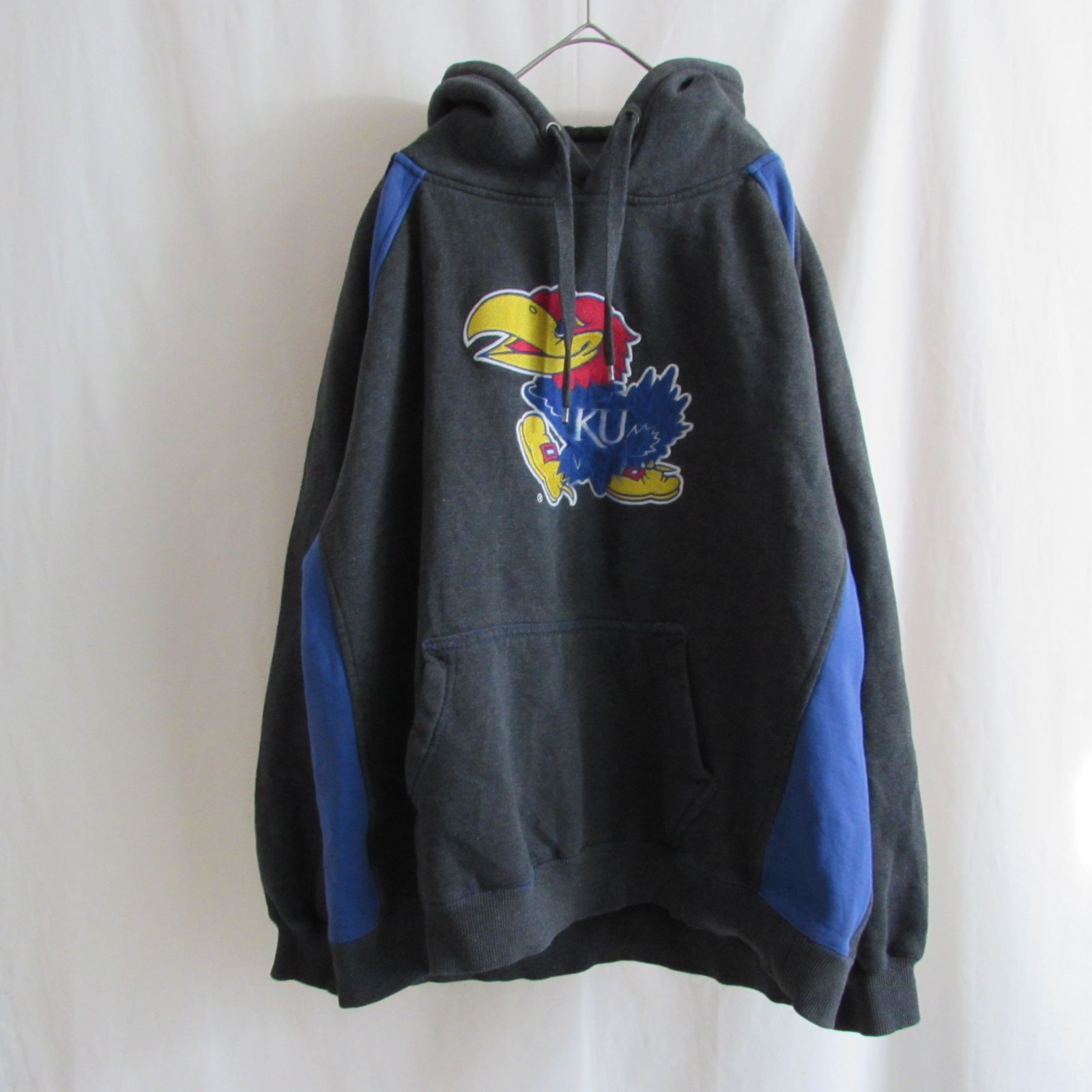 売れ筋商品|||コロシアム パーカー・スウェットシャツ アウター レディース Men's  Kansas Jayhawks Big and Tall Arch and Logo 2.0 Pullover Hoodie  Men's Colosseum Royal Kansas Jayhawks Arch & Logo 3.0