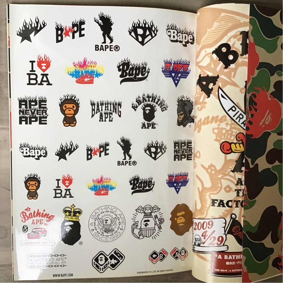 BAPE 2009年 mook 本 トートバッグ マイロ ベイプ ape エイプ - メルカリ