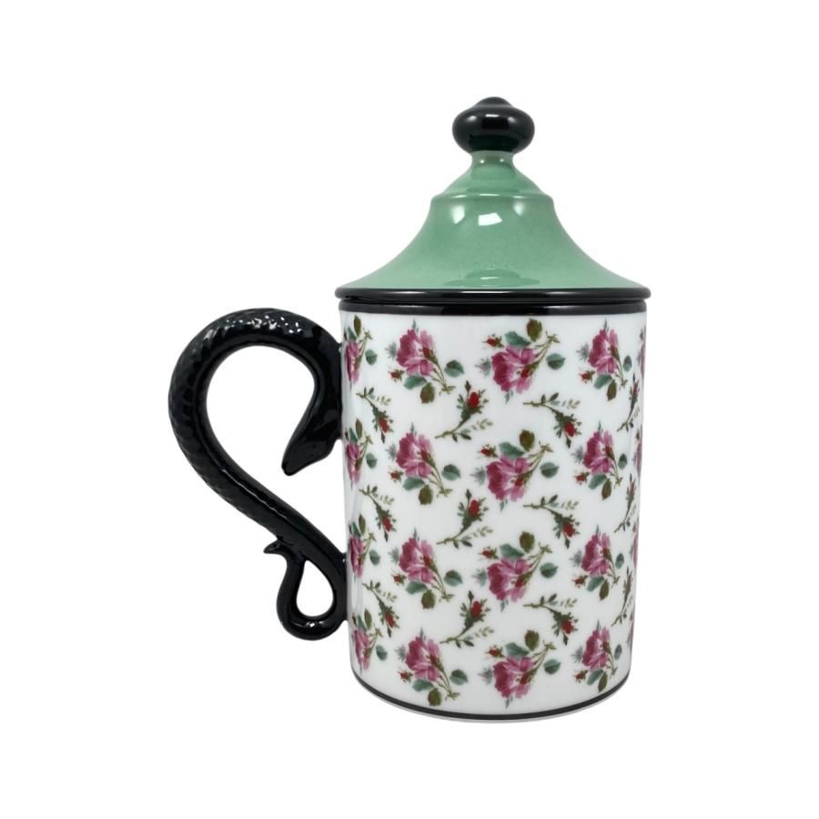 ☆E3720 グッチデコール マグカップ LOVED XXV ローズモチーフ  