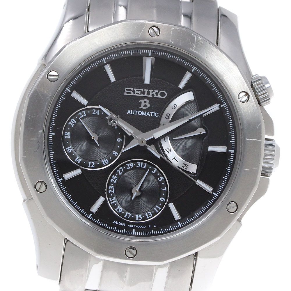 セイコー SEIKO 自動巻　4S27-00C0　【ジャンク品】 セイコー SEIKO 4S27-00C0 ブライツ メカニカル レトログラード