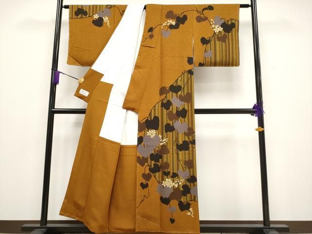 平和屋着物○皇室デザイナー 中村乃武夫 訪問着 吹き寄せ花文 暈し染め