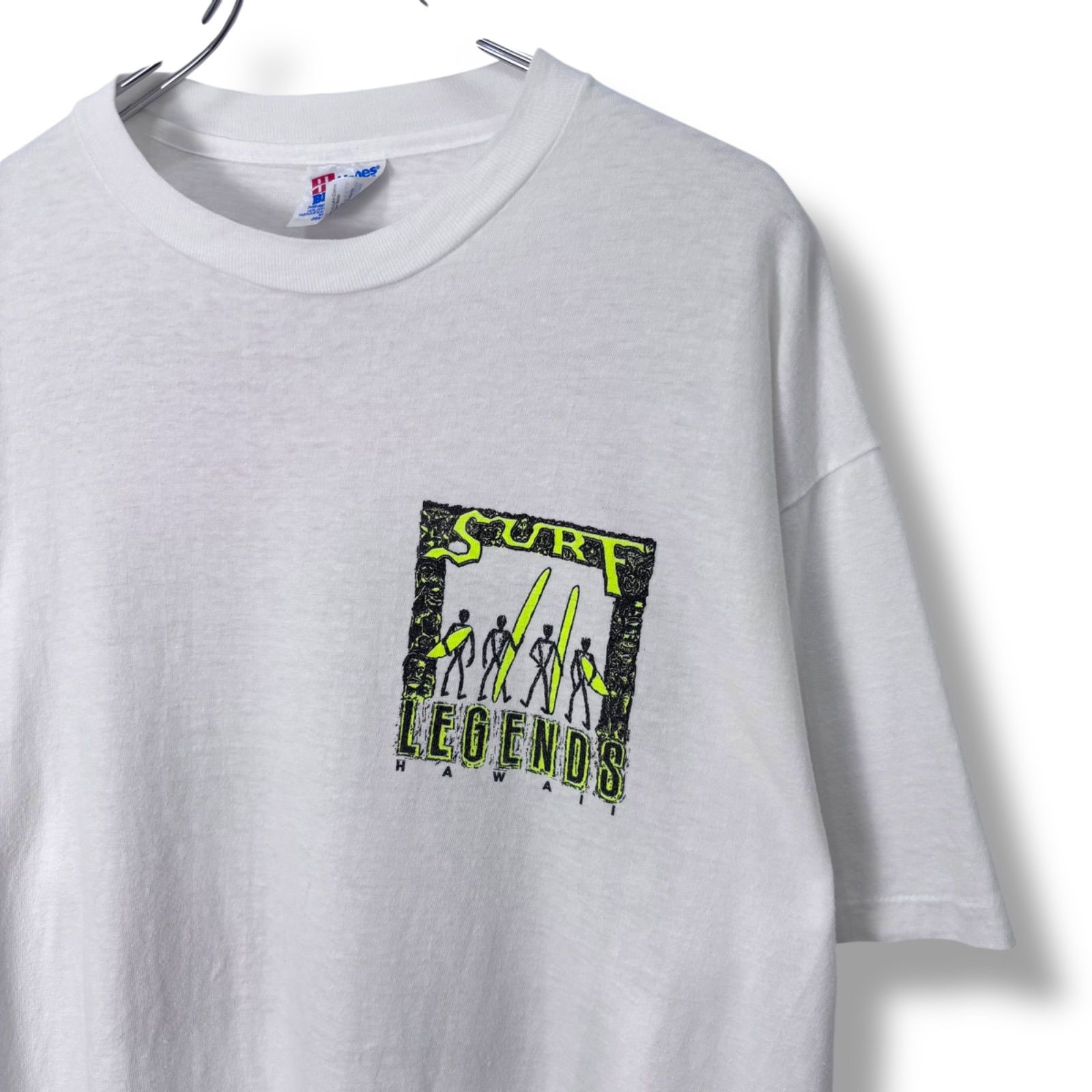 90s SURF LEGENDS HAWAII Print T-Shirt 【L】90年代 オールド 90s SURF LEGENDS HAWAII Print T-Shirt 【L】90年代 オールド