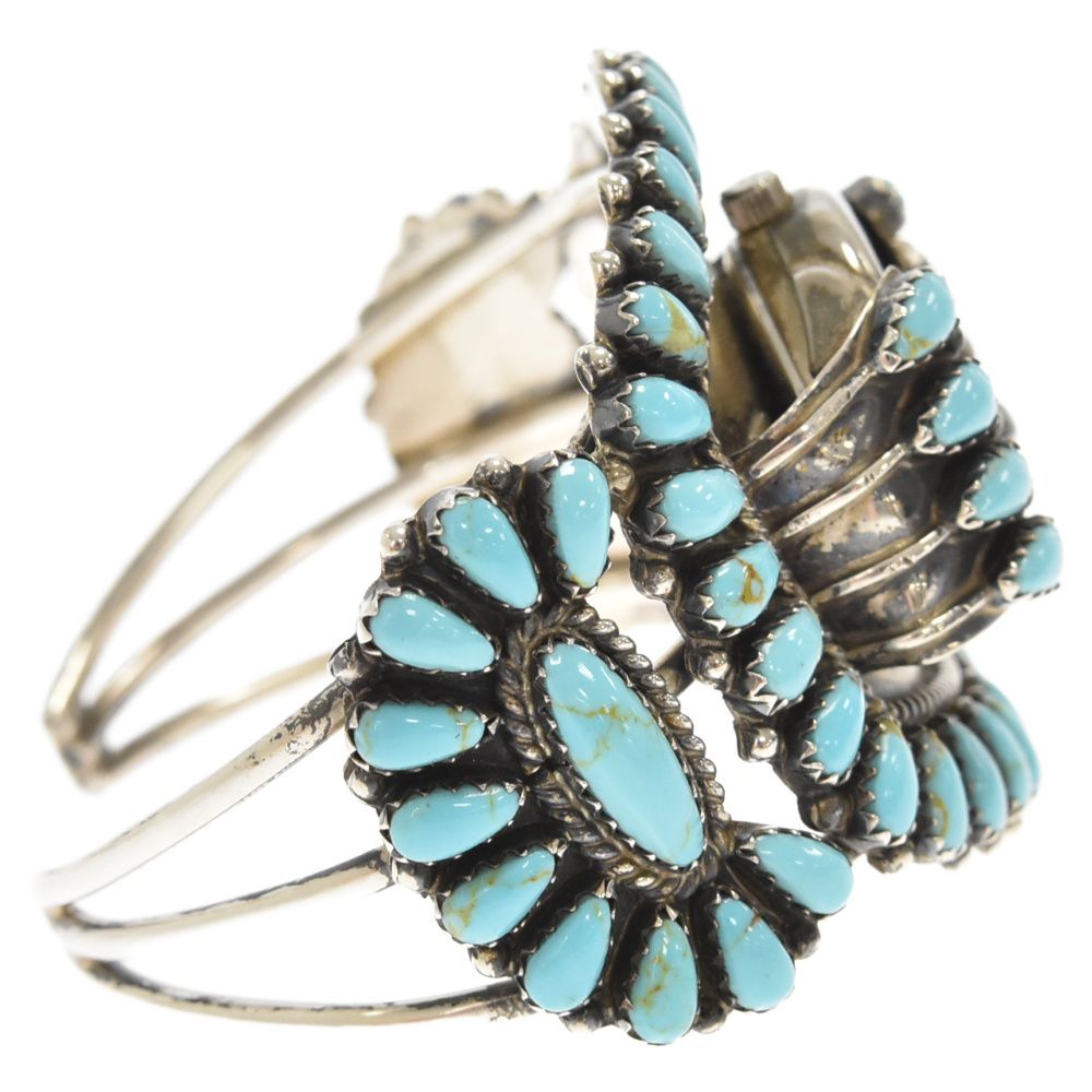 INDIANJEWELRY (インディアンジュエリー) RD刻印 ターコイズクラスター