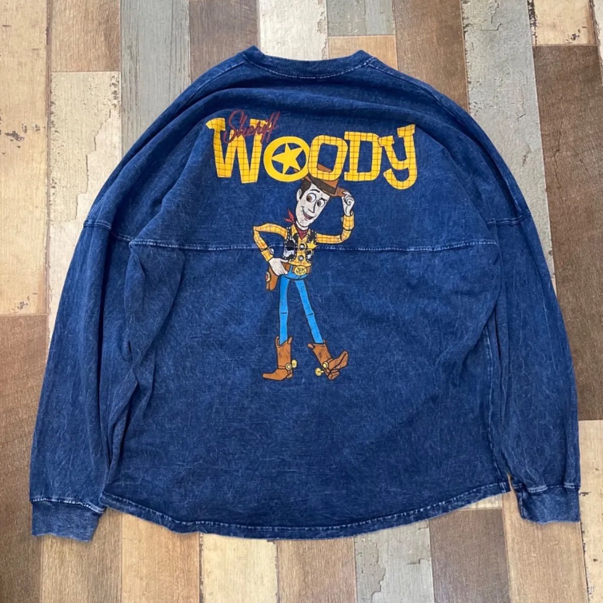 disney toy story WOODY” オーバーサイズ ロンt