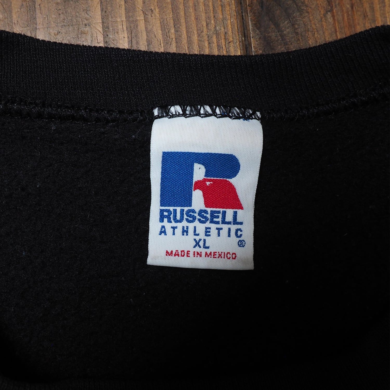 90s RUSSELL ATHLETIC ラッセル スウェット 三段プリント