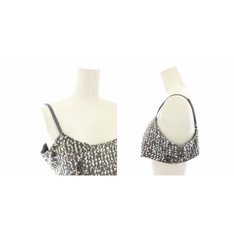 【Ameri VINTAGE】キャミソール セール】MEDI HALTER NECK KNIT ACCESSORY（キャミソール