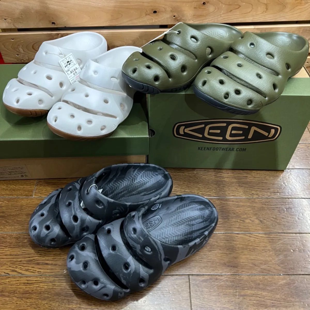 残り1点‼️KEEN キーン⚫︎靴 サンダル ヨギ YOGUI クロッグサンダル 26 27 28 - メルカリ