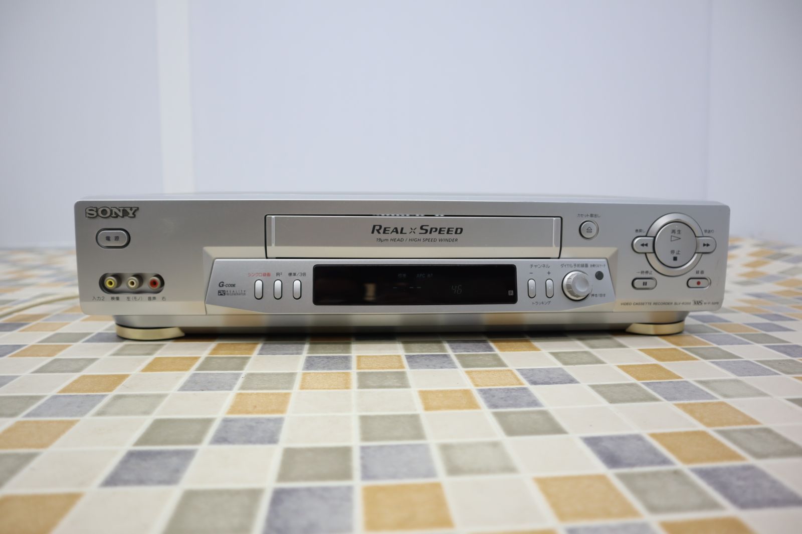 △ ジャンク品｜ビデオデッキ｜SONY ソニー SLV-R355 ｜ 2001年製