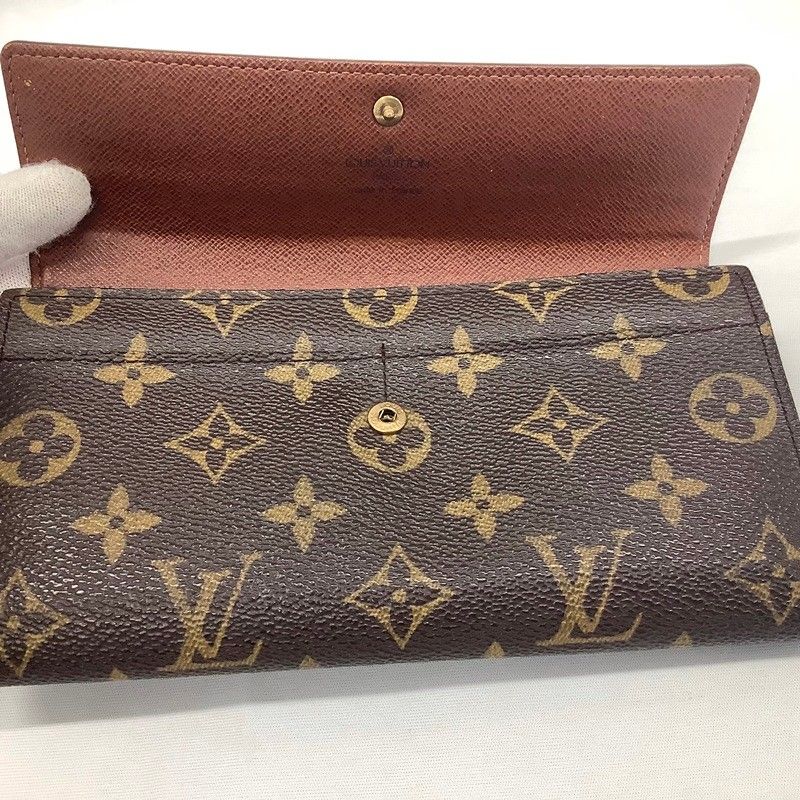 ルイ ヴィトン LOUIS VUITTON モノグラム ポルトフォイユ・サラ M61734