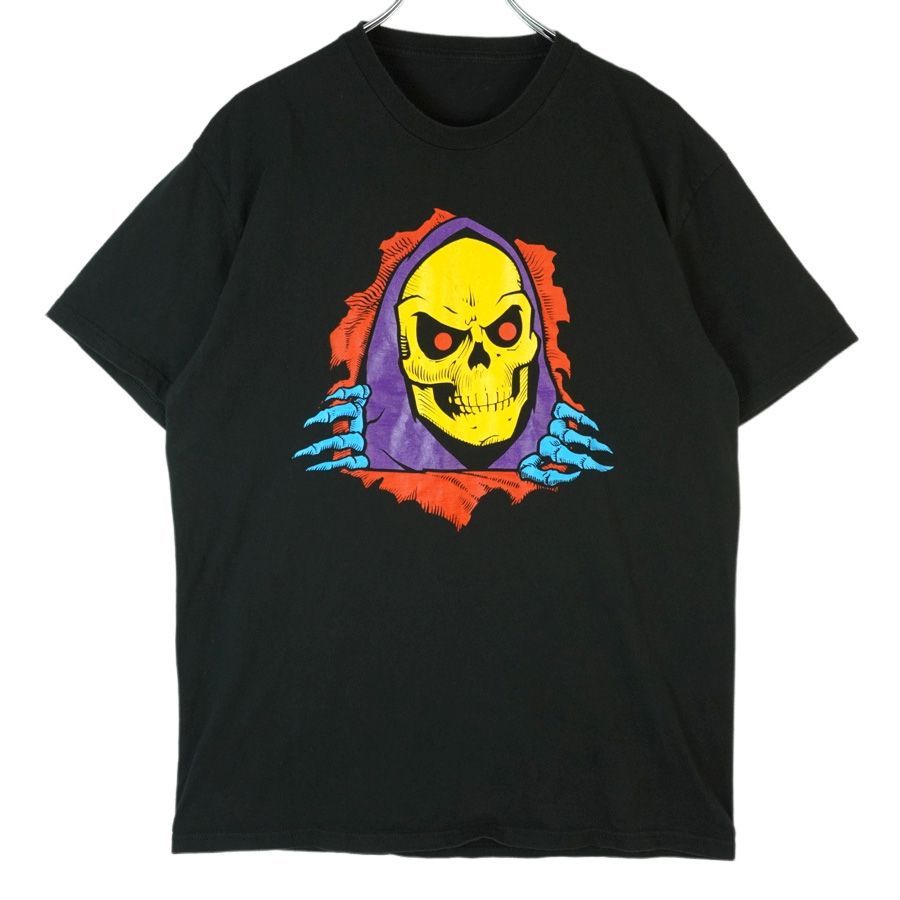 ヴィンテージvintage半袖Tシャツ骸骨スカル髑髏キャラクター死神