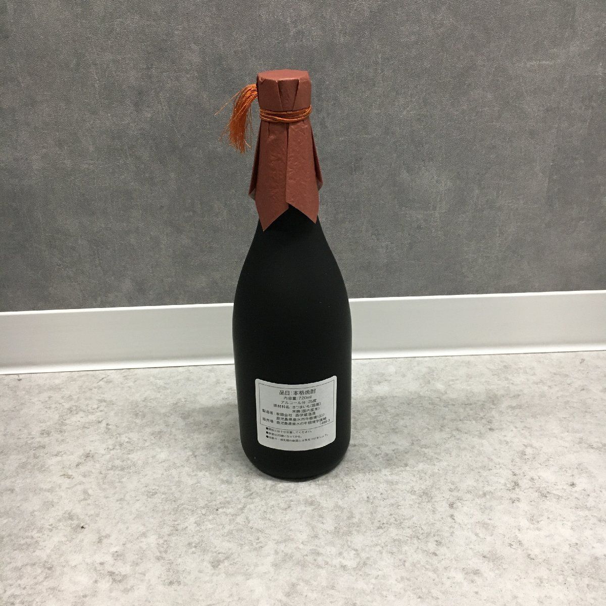 ◎J384【未開栓】本格焼酎 森伊蔵 金ラベル かめ壺焼酎 720ml 25度 芋 ...