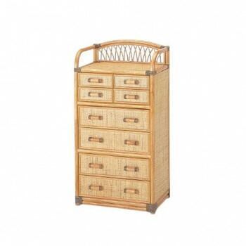 今枝商店 Romantic Rattan 籐チェスト 8杯タイプ W702