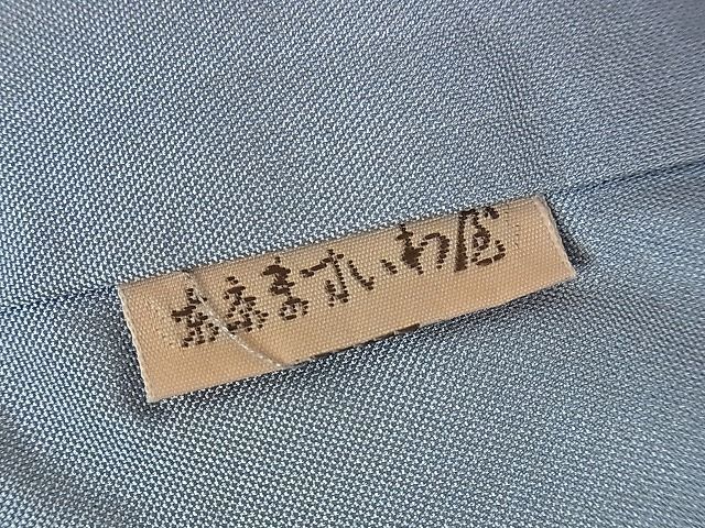 平和屋2■極上　能州紬　絲藝苑　上島洋山　訪問着　チューリップ　花瓶　ますいわ屋扱い　逸品　未使用　DZAA1210kh4