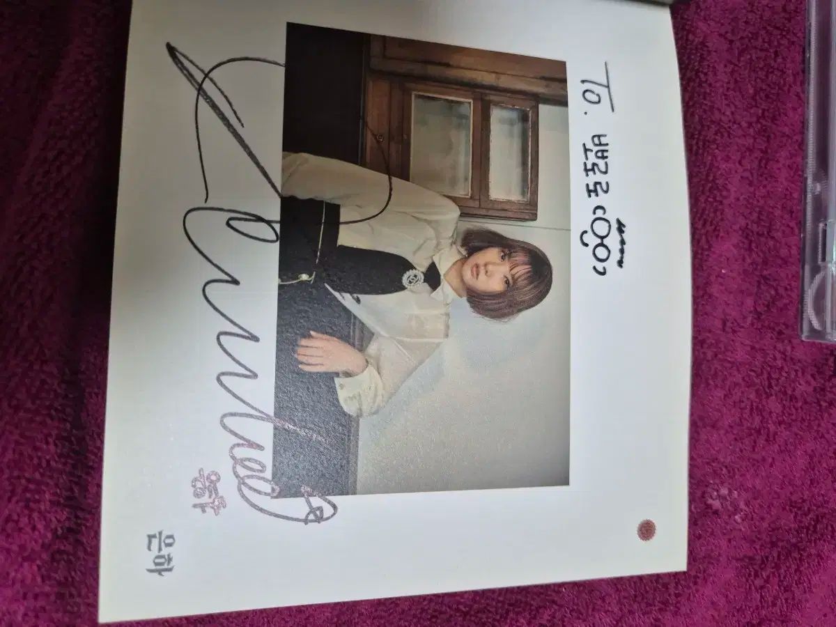 GFRIEND ASIA TOUR サイン入りポスター GFRIEND 10th