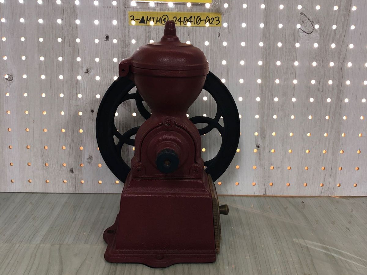 3-▲現状品 カリタ 手動式 コーヒーミル レッド 赤 RED kalita レトロ アンティーク 3-△現状品 カリタ 手動式 コーヒーミル レッド 赤 RED kalita