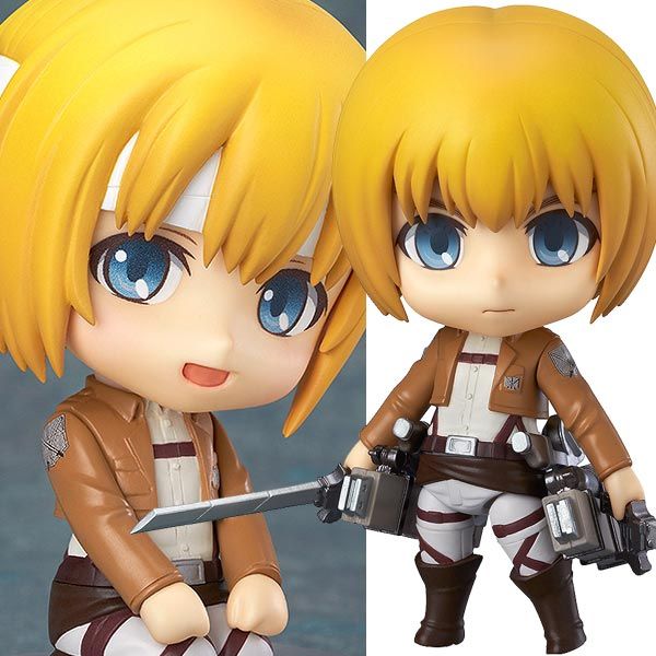 進撃の巨人　ねんどろいど  アルミン・アルレルト　新品未開封　フィギュア Amazon.co.jp: 進撃の巨人 ねんどろいど アルミン・アルレルト