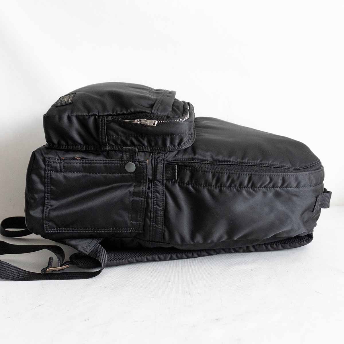 定番】PORTER 【タンカー リュック】ポーター ブラック バック