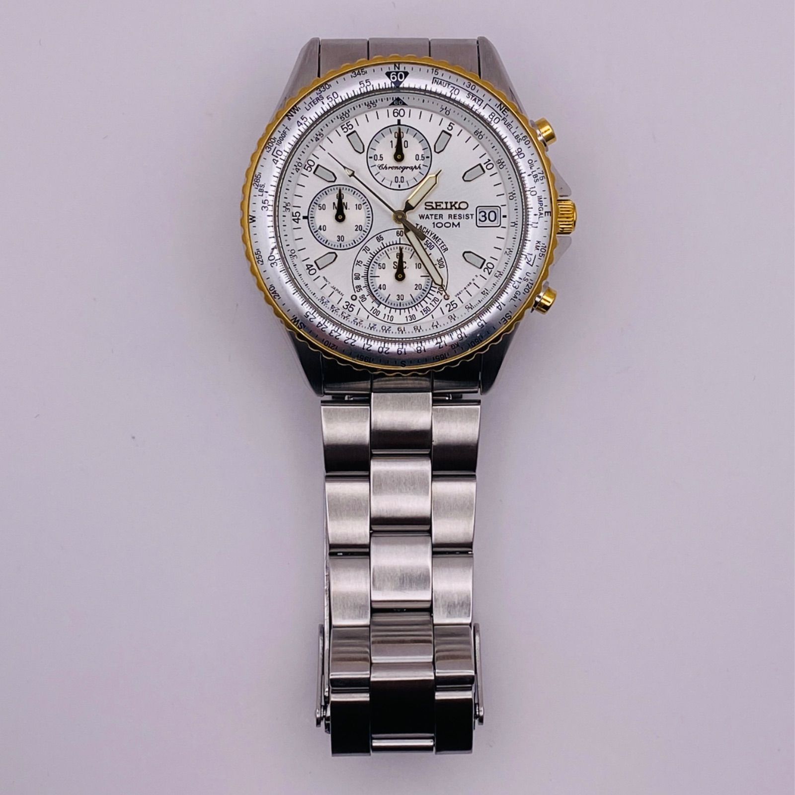 美品 SEIKO セイコー FLIGHTMASTER SZER004 V657