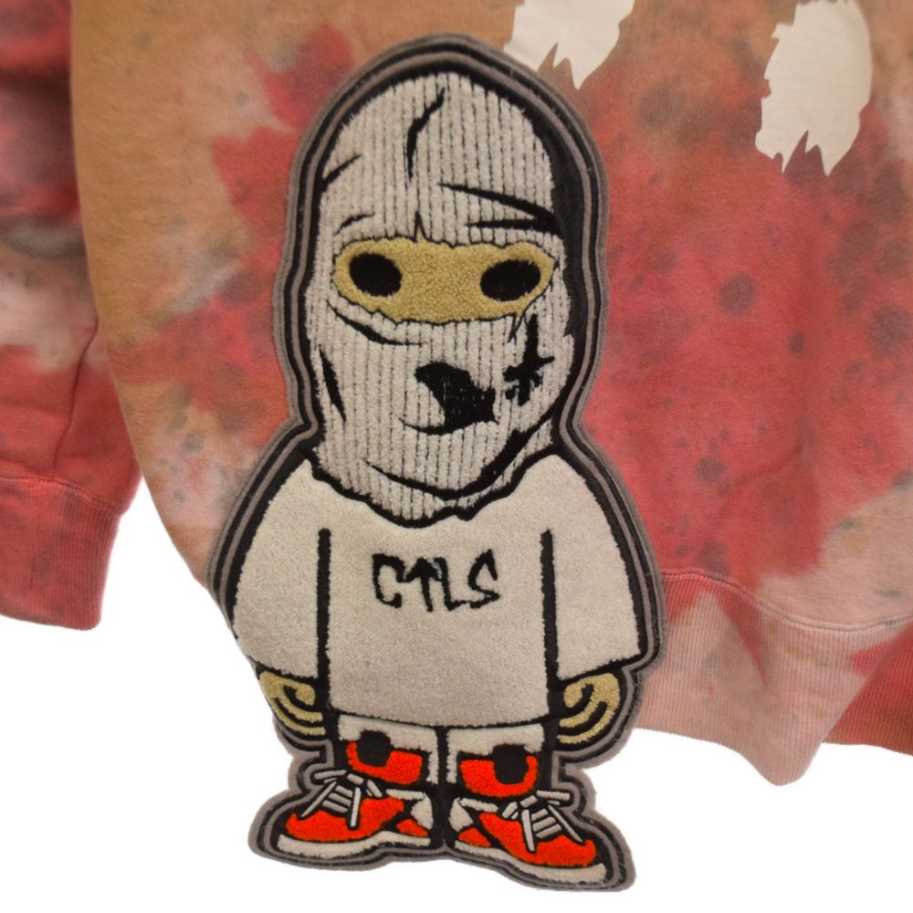 cvtvlist (カタリスト) フロントロゴ ブリーチ加工プルオーバー  