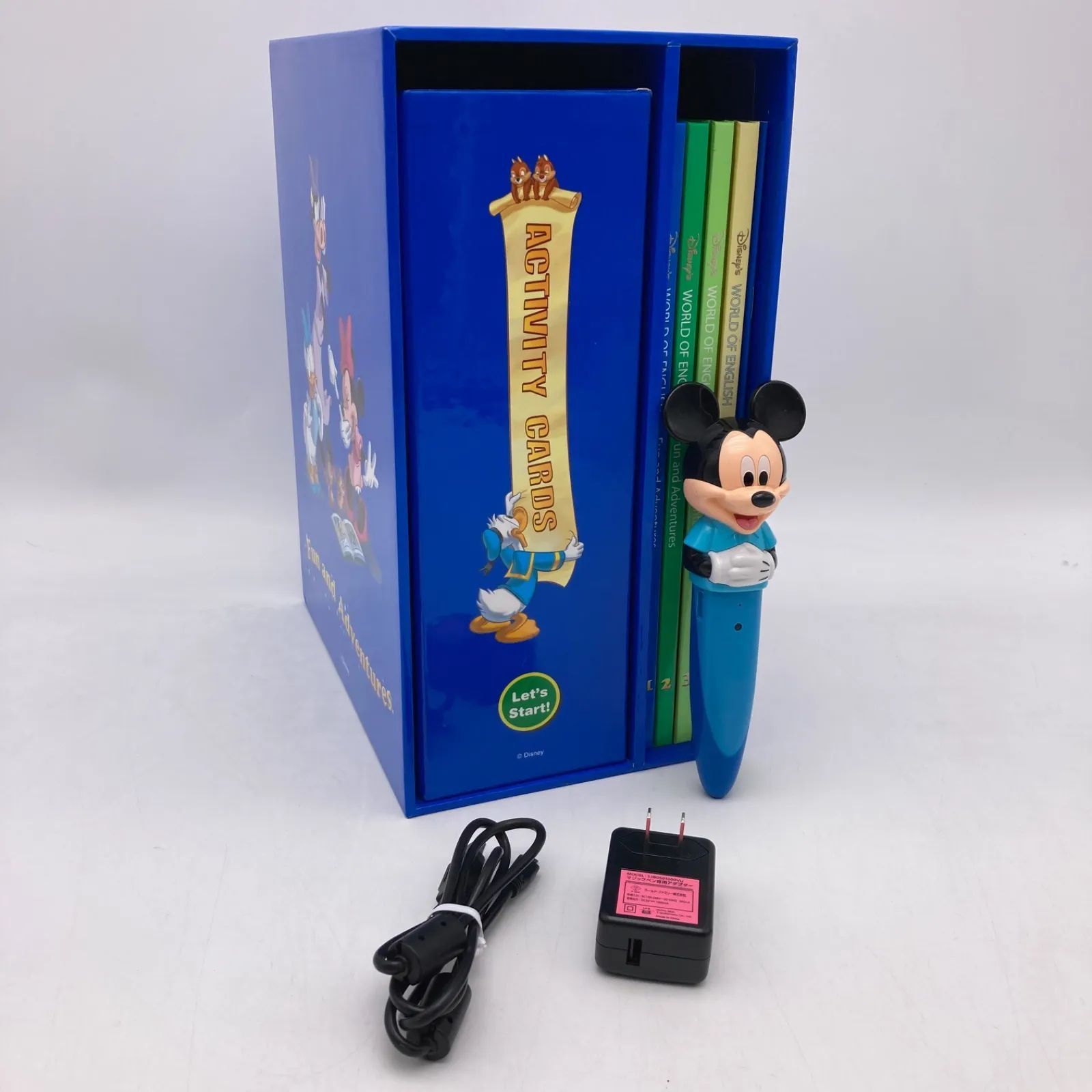 ★DWE ファン アンド アドベンチャーセット【マジックミッキー付き】 ミッキーマジックペンセット・アドベンチャーセット(中古在庫