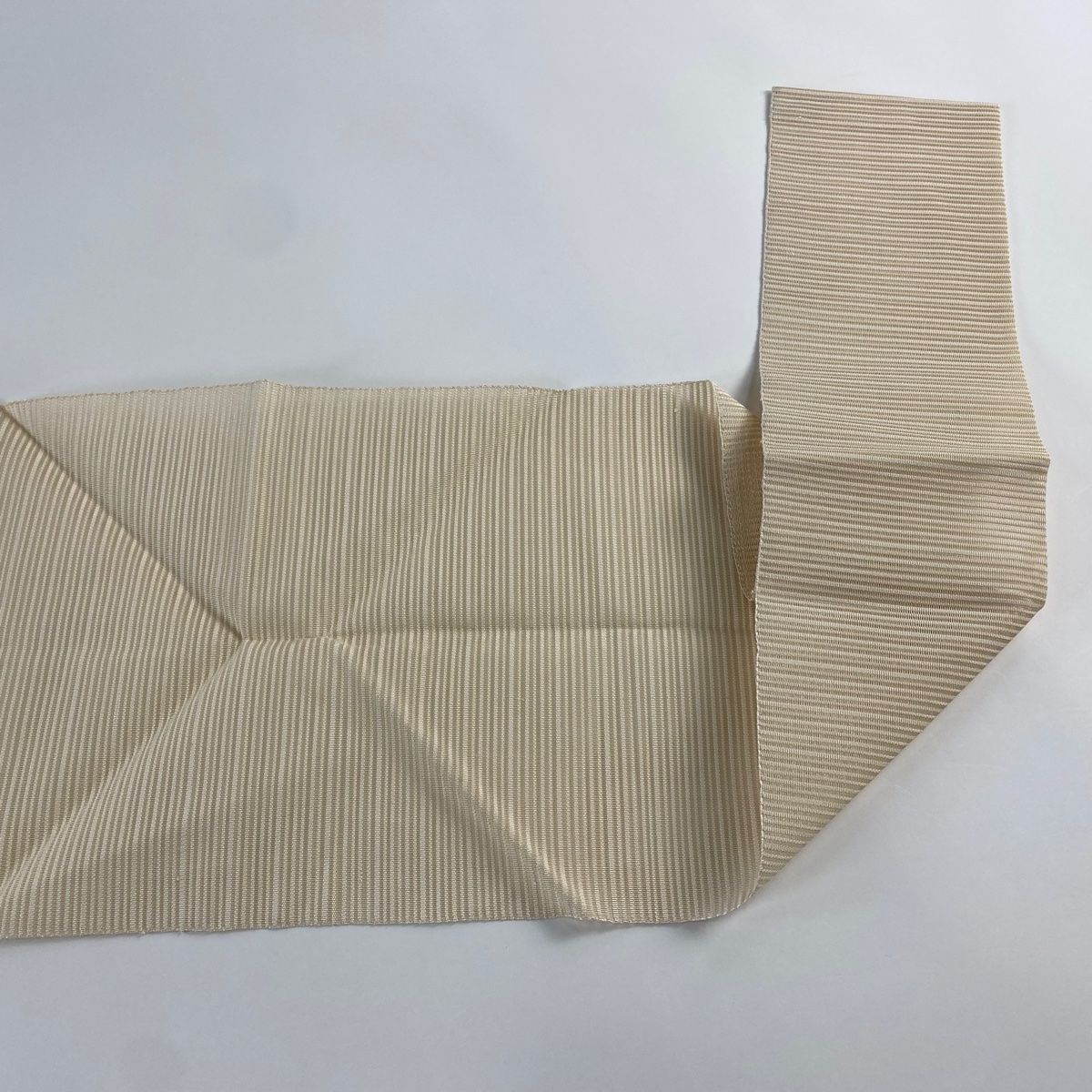 名古屋帯 秀品 夏帯 絽 八寸名古屋帯 松葉仕立て トンネル仕立て