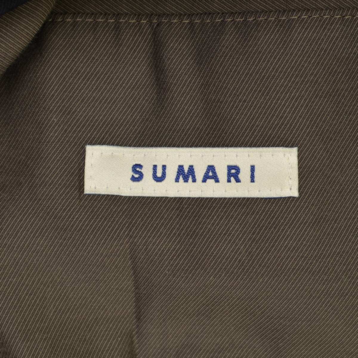 SUMARI】22AW S2204-40006 WoolGabardine Car Coatウールコート - メルカリ