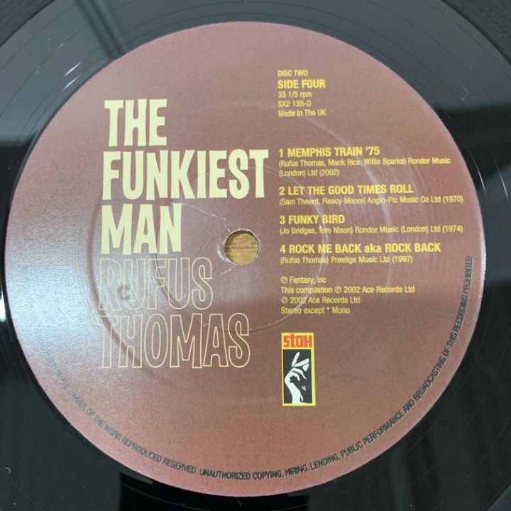 送料無料 　激レア2枚組輸入盤レコード　Carl Thomas　2LP △01)【同梱不可】ルーファス・トーマス/Rufus Thomas/The