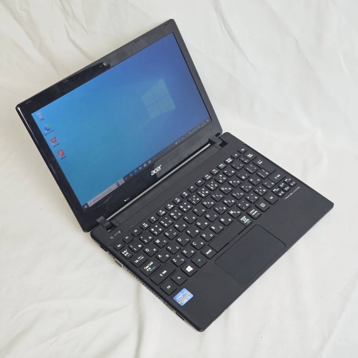 ジャンク acer TMB 113M-W54D 101.6inch Core i5-3337U 8GB  128GB SSD WIN10 Office （07250083）