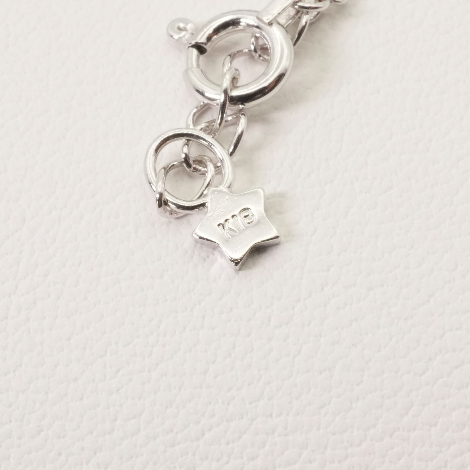 スタージュエリー K18WG ダイヤモンド ネックレス 星/24-5633S - メルカリ