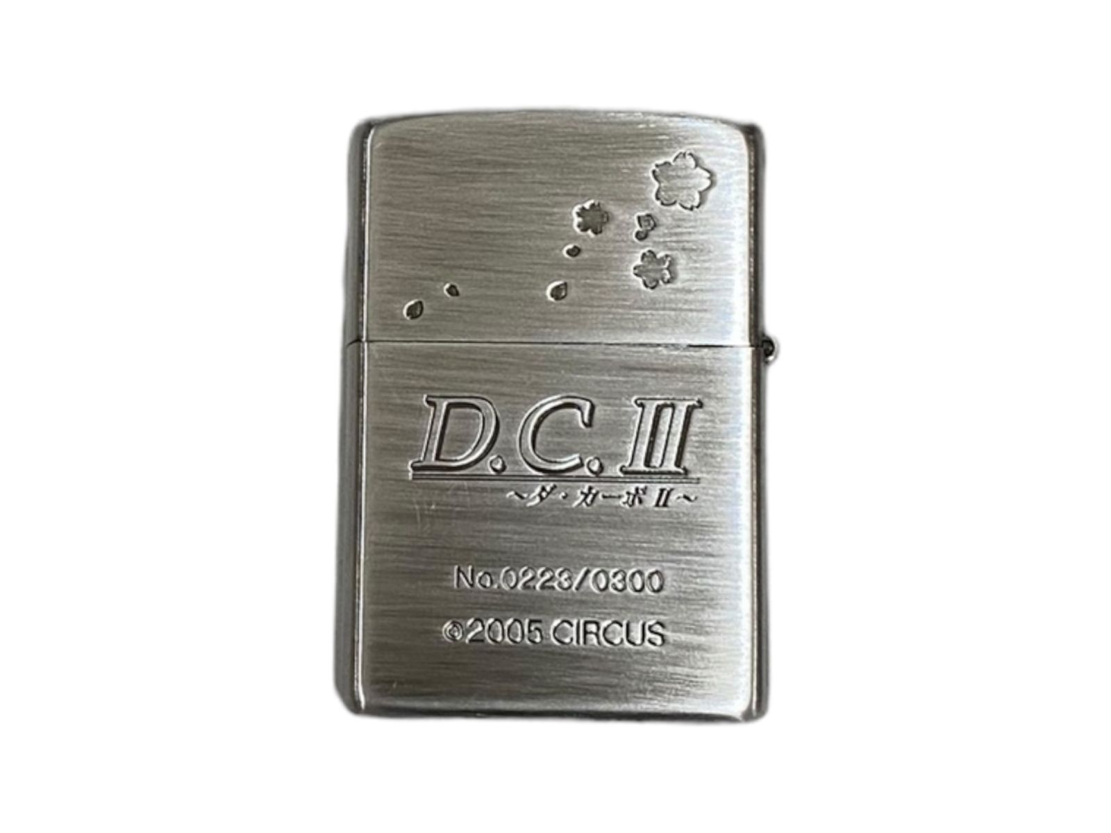 zippo D.C. Ⅱ P.S. YUME ASAKURA 2008年製 ② zippo D.C. Ⅱ P.S. YUME ASAKURA 2008年製 ② zippo D.C. Ⅱ P.S.