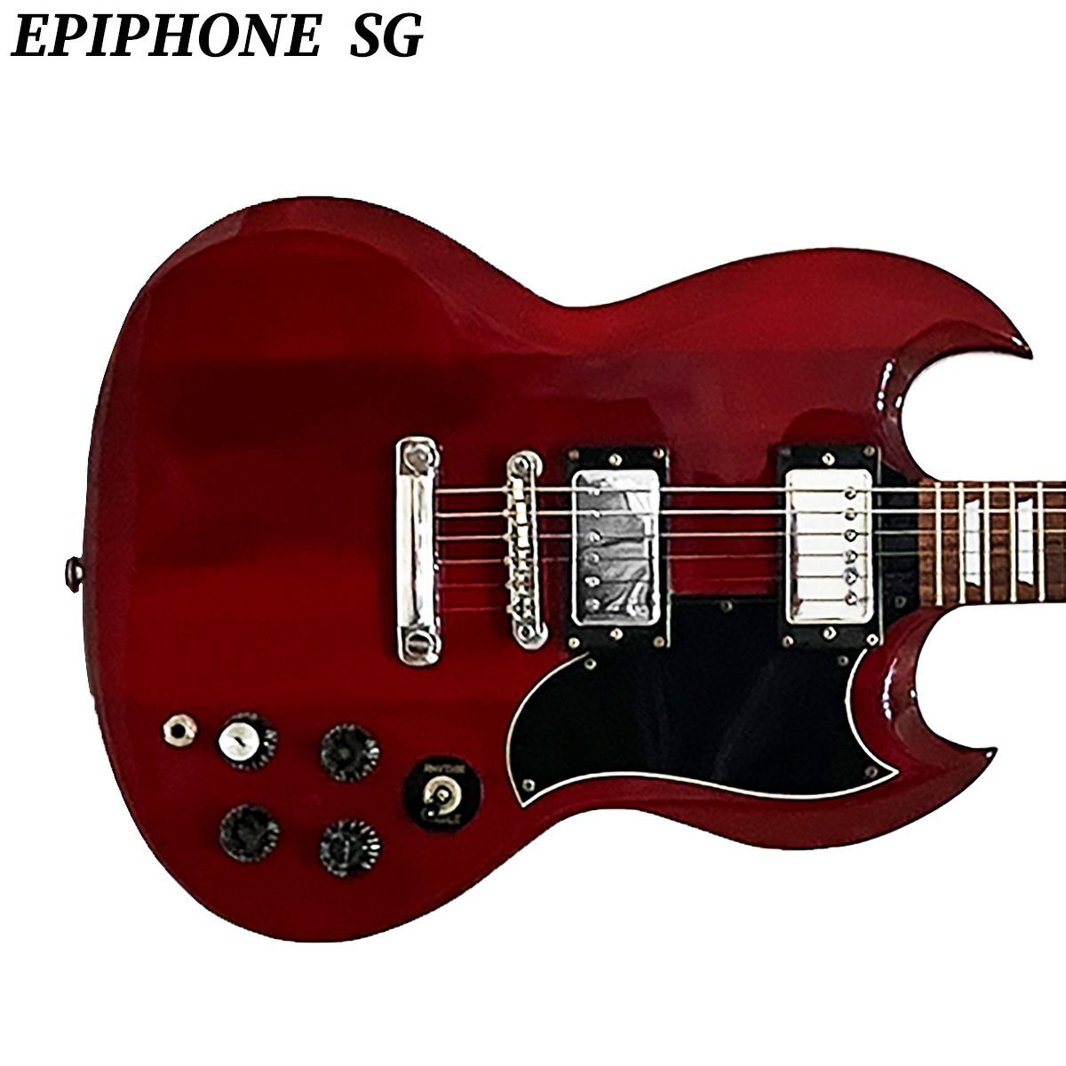Epiphone SGスタイル エレキギター レッド Epiphone Power Players SG Lava Red エレキギター ラヴァレッド