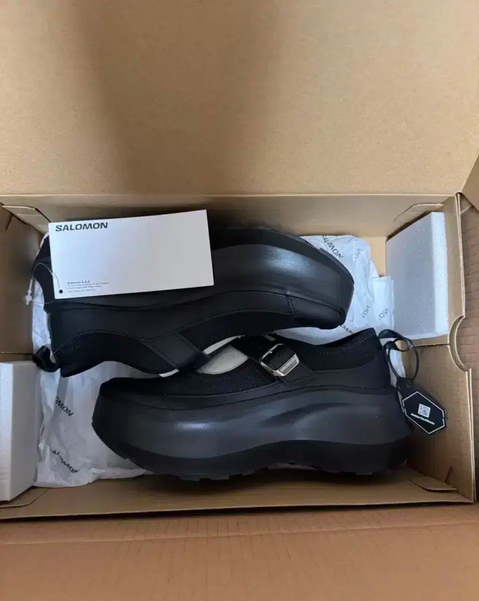 230 SALOMON COMME des GARCONS RX MARY JANE フラットフォーム ブラック