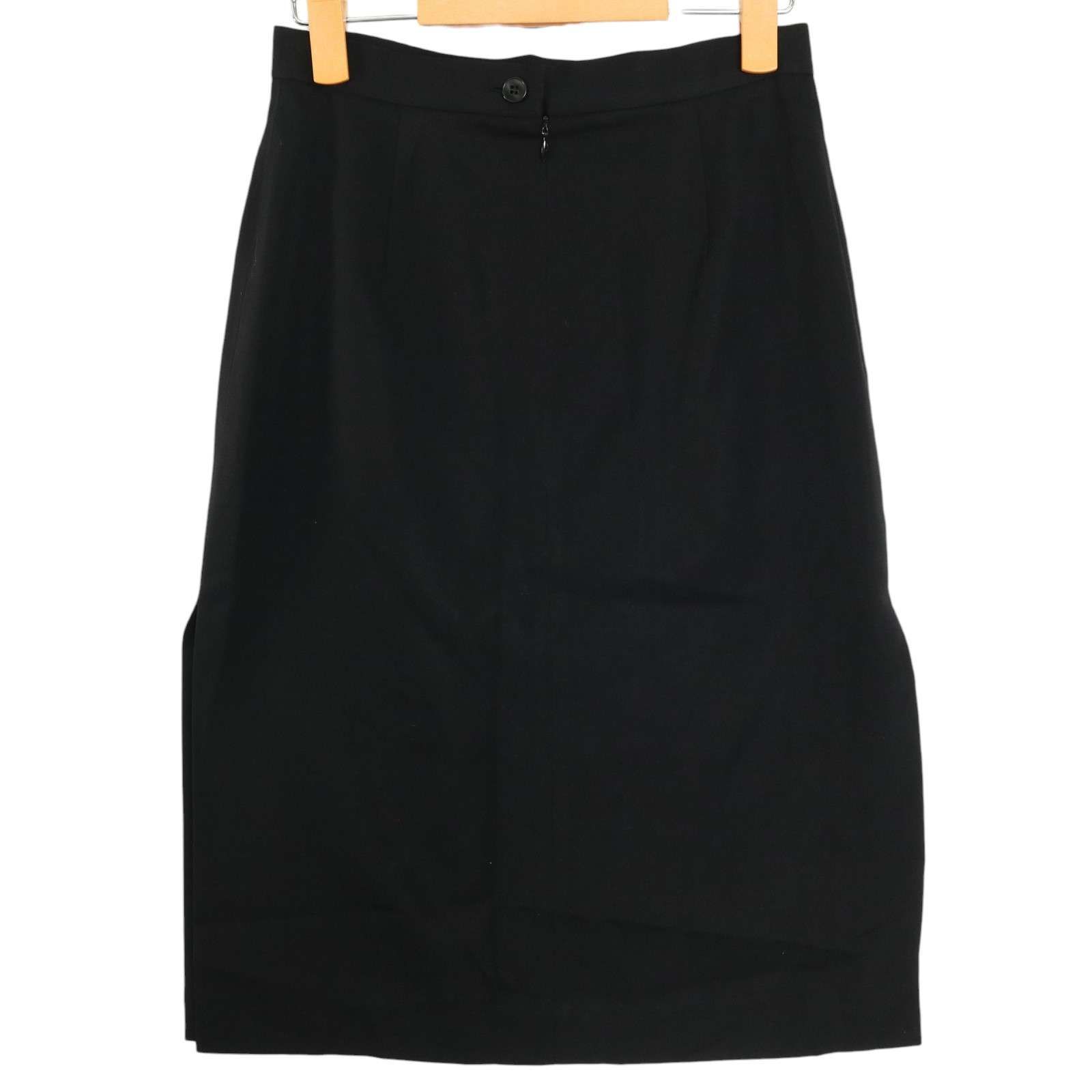 超美品　agnes b.　アニエスb　黒　ストレッチ　スカート　size2 agnes b. アニエスベー ストレッチスカート ブラック - メルカリ